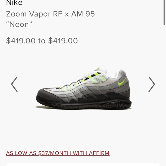 nike zoom vapor rf